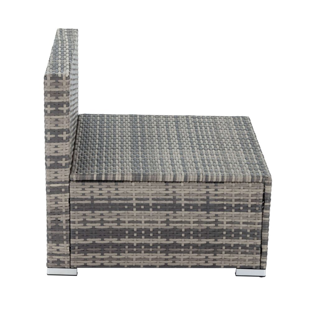 Grey Armless Outdoor Sofa Set โ image 6