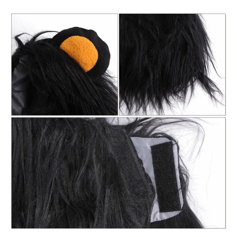 Pet Wig for Dog Cat Hair Headgear Cosplay Costume for Christmas Halloween Party โ image 4