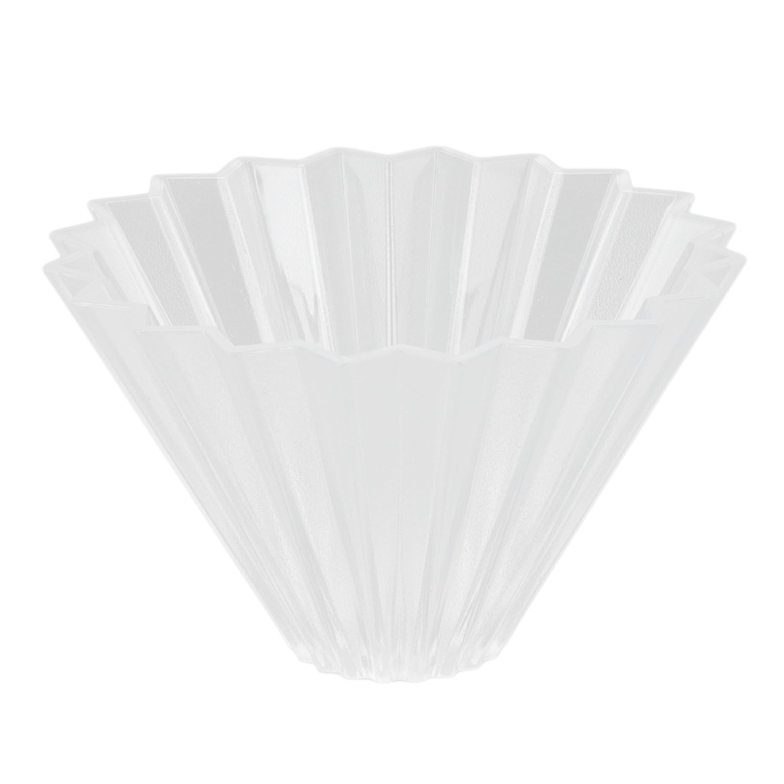 Coffee Filter Cup Resin Conical Reusable Hand Brewed Coffee Dripper Strainer for Kitchen Transparent Color โ image 3