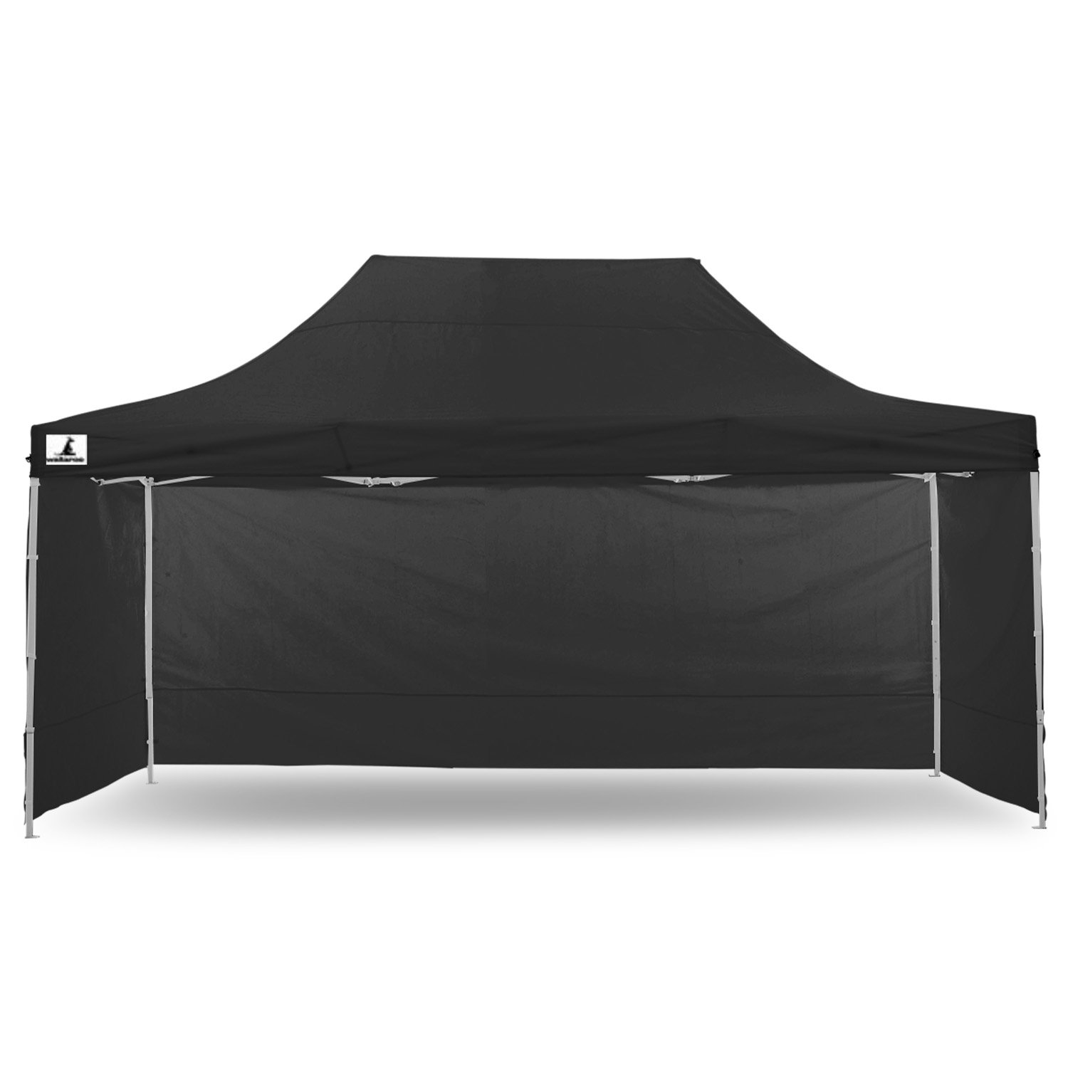 Wallaroo Gazebo Tent Marquee 3x4.5m PopUp Outdoor Black โ image 4