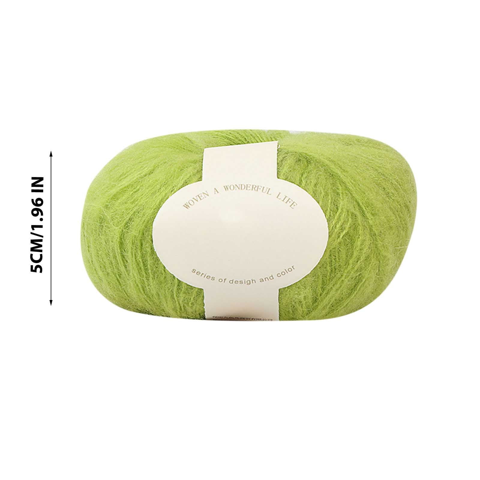 Clearance! Boovnll Mohair Yarn, Soft Yarn for Crocheting, Hand Knitting Hats, Sweater, Scarves, Crafts, Home Decorations, DIY Kids Toys, Yarn 24 โ image 3