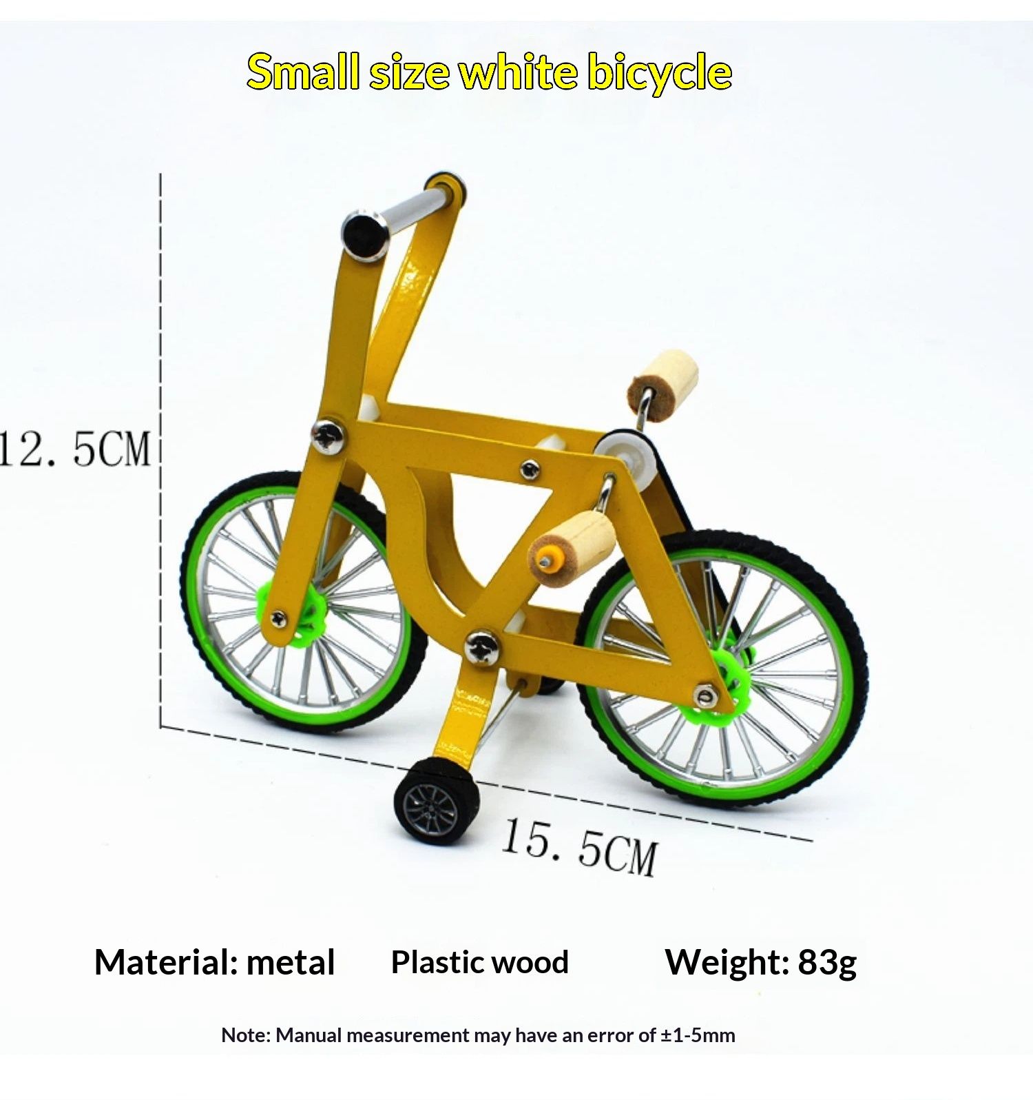 Bird Intelligence Training Toy for Small Medium Birds - Parrot Puzzle Bicycle & Table Top Trick Prop - Foot Talon Toy for African Grey, Cockatoo & — image 5