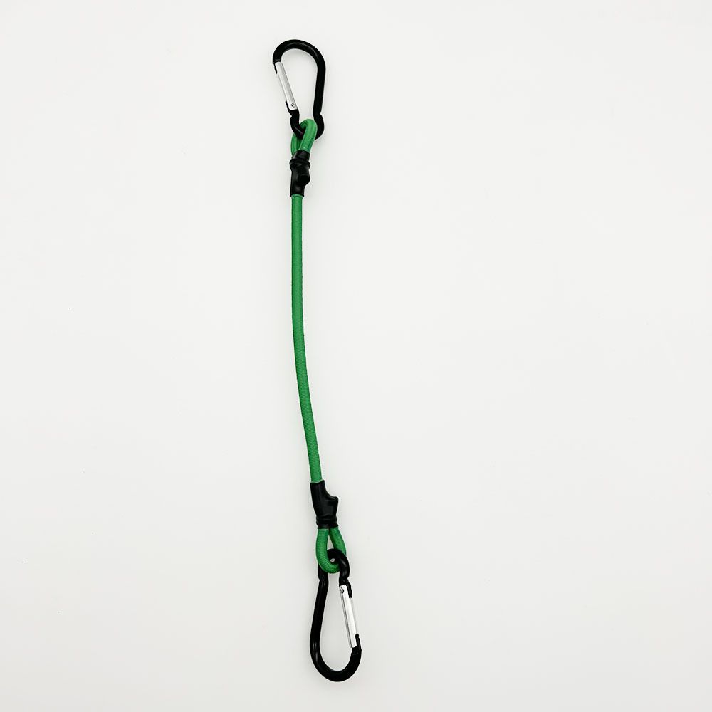 10 Pcs 36 Inch Carabiner Bungee Cord with Aluminum Alloy Hooks, Superior Elasticity for Luggage Rack, Cargo, Hand Carts, Bike, Camping, Outdoor — image 4