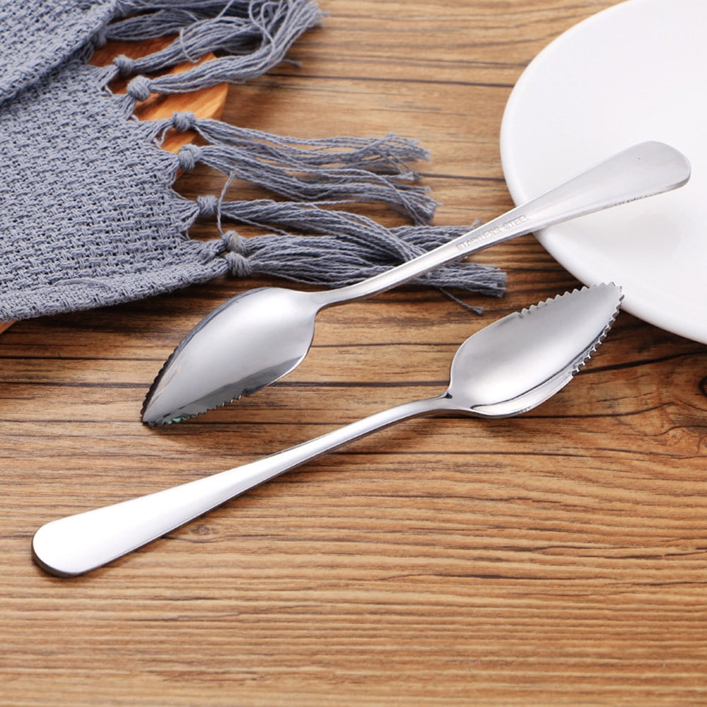 Serrated Edge Spoons For Easily Cut Fruit — image 3