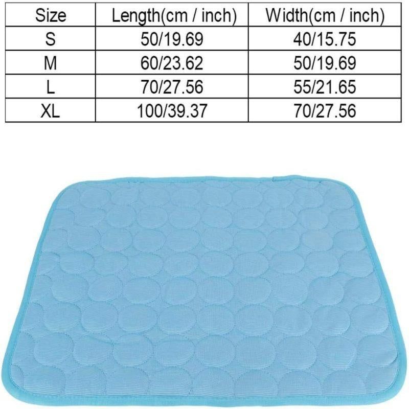 Dog Cooling Blanket Cooling Mat for Dog Cat Pet Automatic Cooling Pillow - M โ image 2