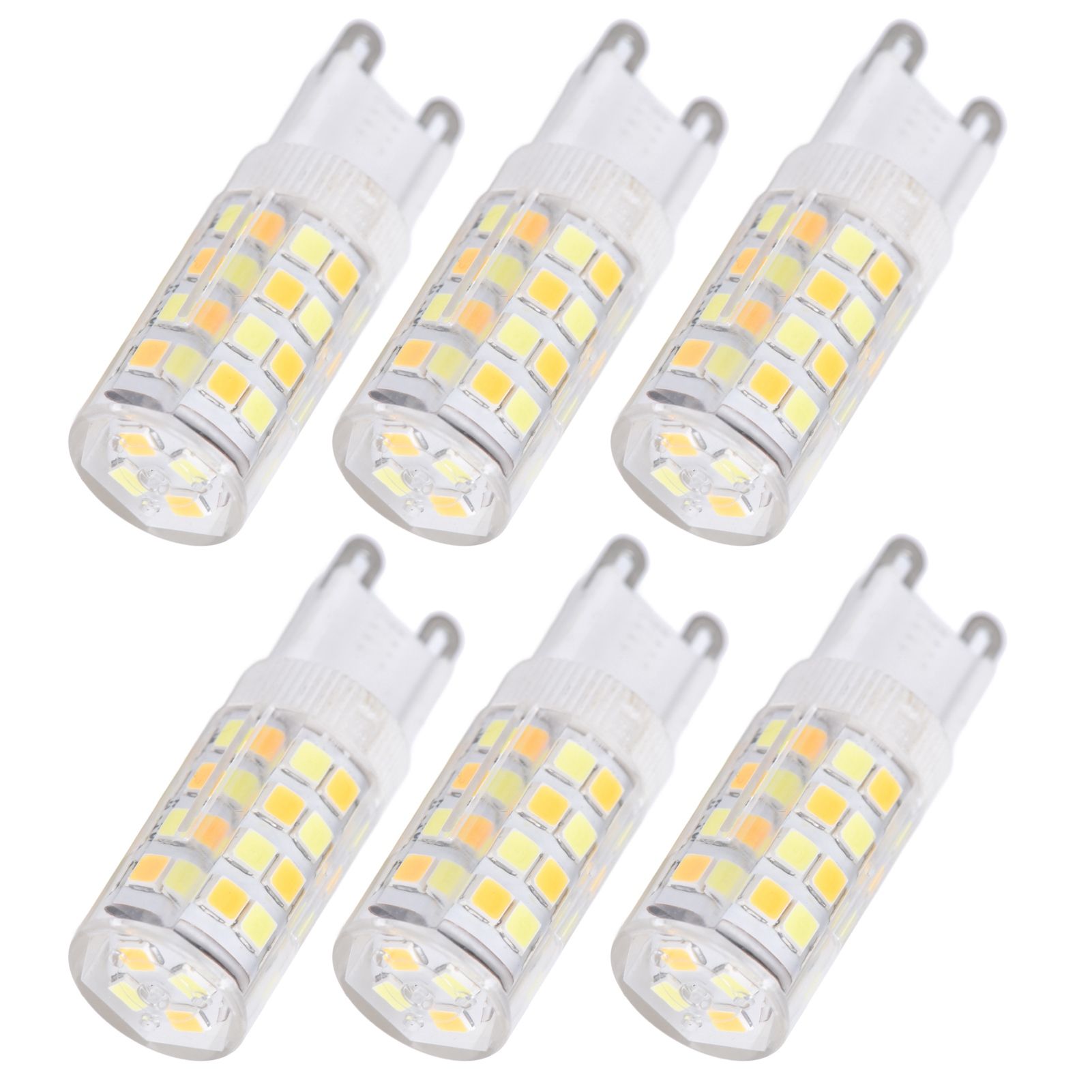 10PCS G9 220V LED Lamp Dimmable Ceramic LED Bulb Replace Halogen Lamp for ChandelierG9 5W 52LED — image 4