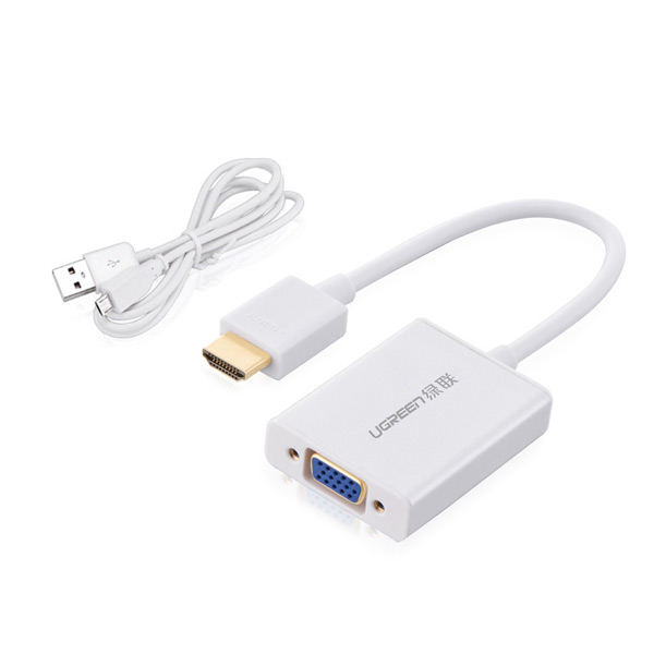 UGREEN HDMI to VGA & 3.5MM Audio / Mirco USB converter (40212) โ image 2