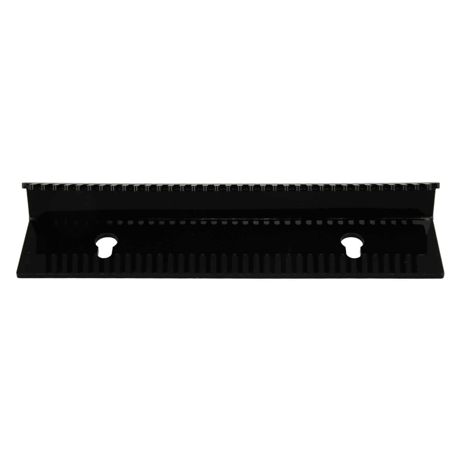 Hair Bun Extension Hanger Acrylic Lightweight Hair Extension Display Holder for Home Shops Black — image 2