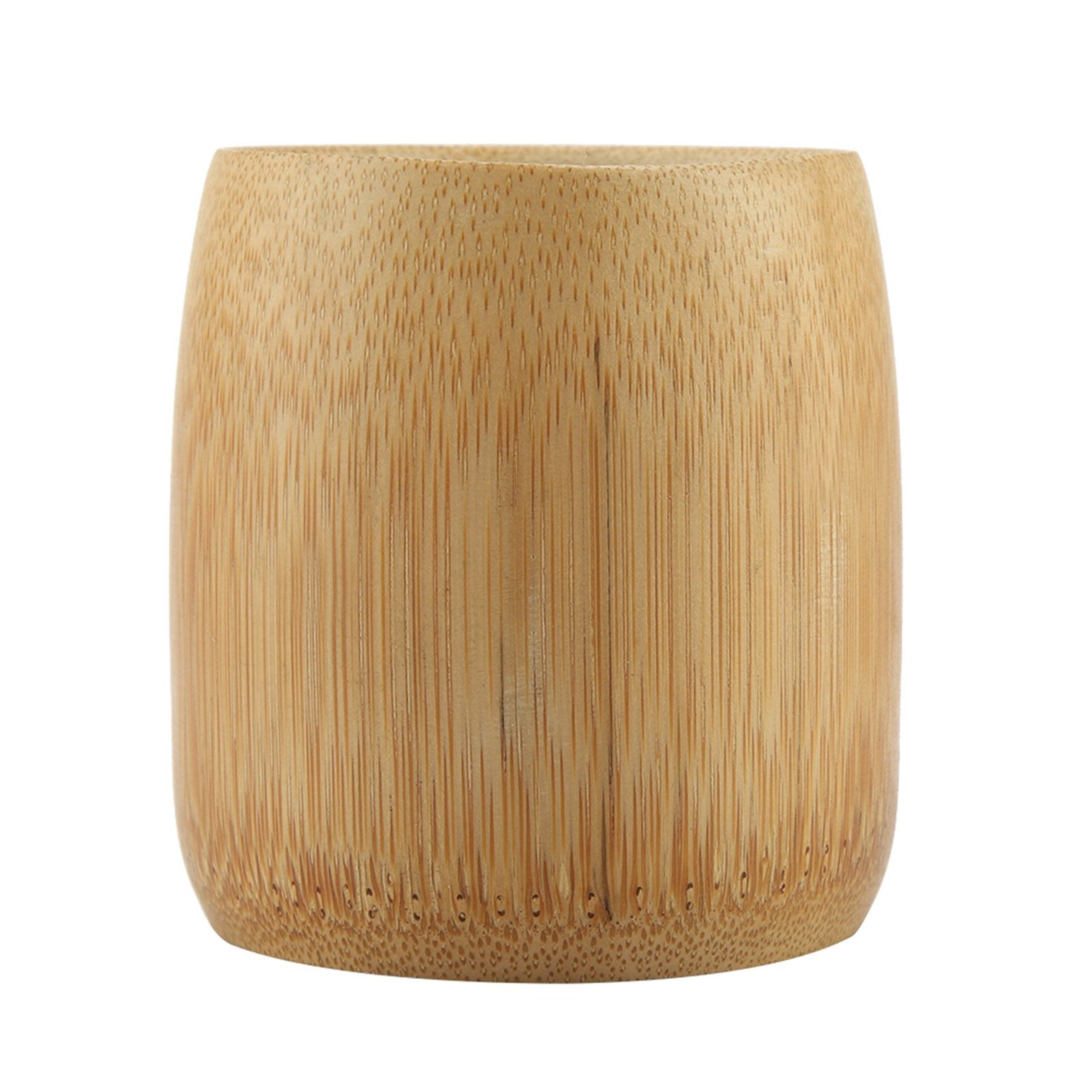 Natural Pure Bamboo Tea Cup Handmade No Paint Eco friendly Water Cups(Round Mouth M) โ image 4