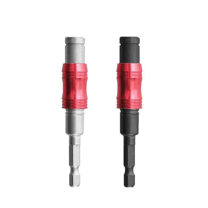 Pivot Drill Bit Holder Steel Impact Swivel Screw Adapter for Quick Bit Changes - Red Black โ image 3