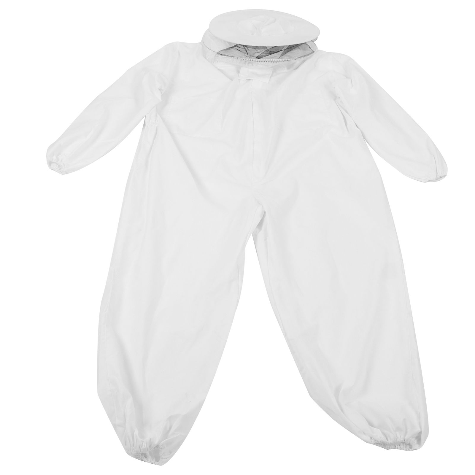 OnePiece Beekeeping Suit Protective Clothes with Dual Zippers Beekeeping Supplies White — image 4