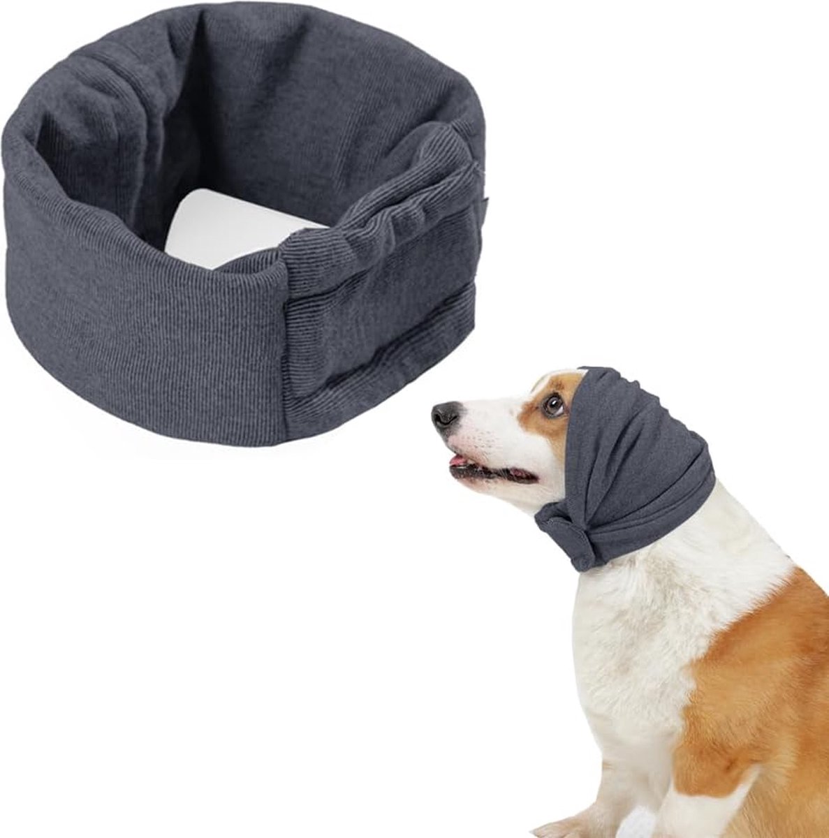 S - Noise-Reducing Ear Protectors for Dogs - Dog Ear Protector - Ear Protector for Dogs - Dog Ear Protector - Dog Ear Protection - Pet Cone - Noise-Dampening