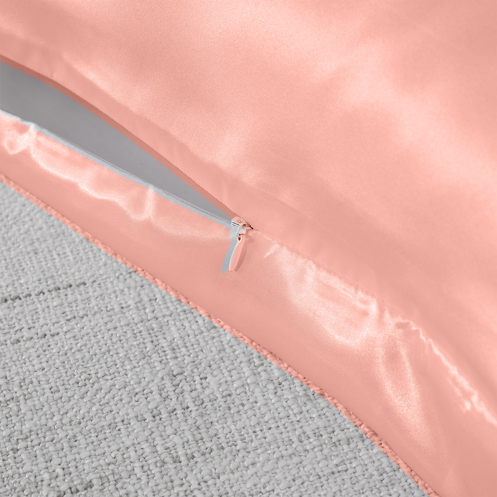 Royal Comfort Mulberry Soft Silk Hypoallergenic Pillowcase Twin Pack 51 × 76cm - Blush — image 6