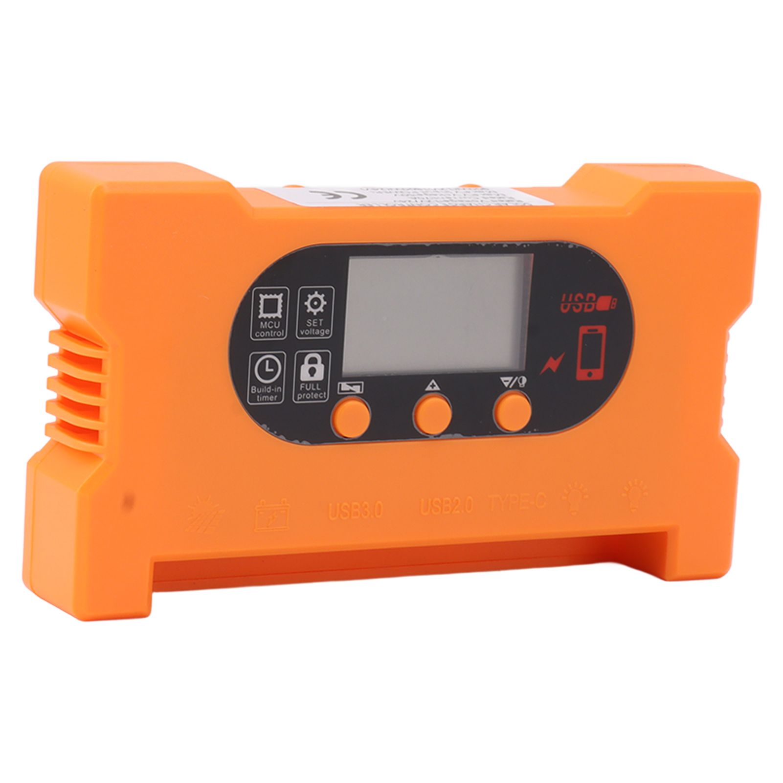 Solar Charge Controller Type C Fast Charge Drive Control Short Circuit Protection Automatic Battery Recognition Solar Regulator 60A — image 3