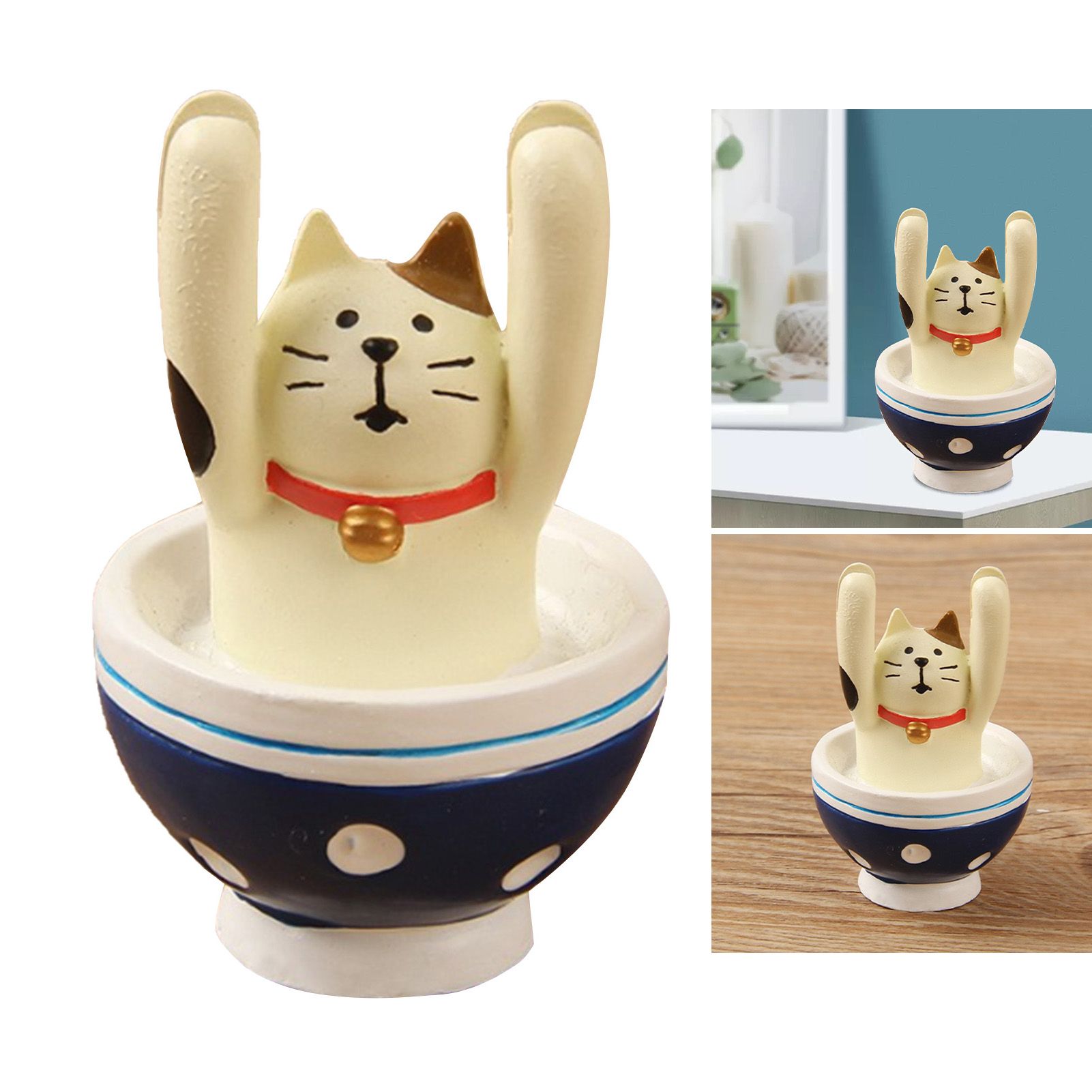 Table Number Holder Cute Animal Shaped Resin Desk Decoration Place Card Holder Clip for Office Type 4 โ image 2