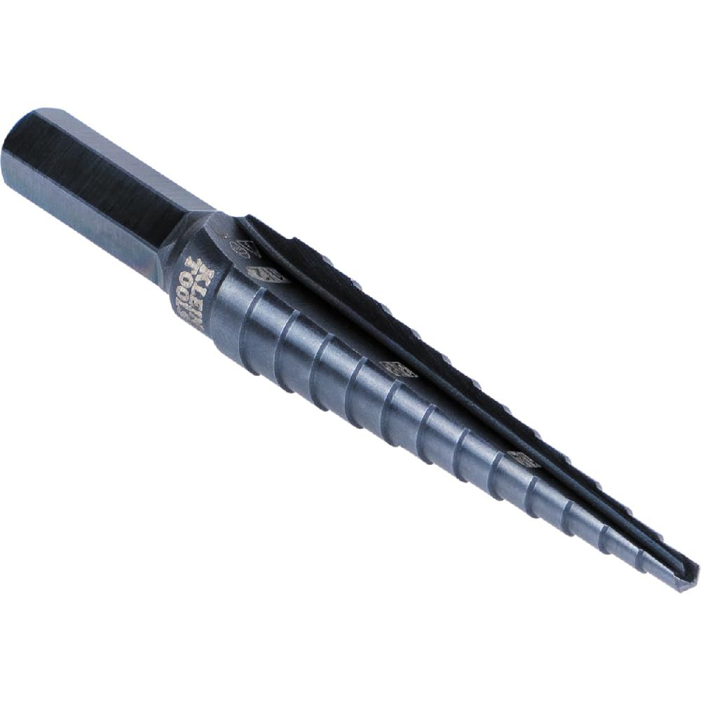 Step Drill Bit Double-Fluted with Easy-to-Read Markings and Targets for Hole Drilling in Stainless Steel, Copper, Aluminum — image 2