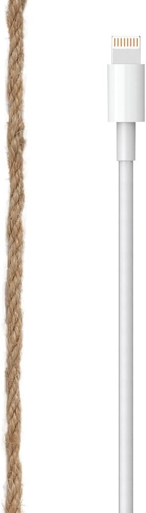 Strong Natural Jute Twine, 4mm Thick 66 Feet Long Jute String Rope Roll for Garden, Arts & Crafts, Home Decor, Packaging — image 5