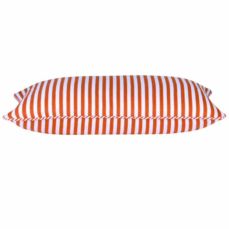 Pack of 4 Dandi Orange & White Rectangle Cushion Covers — image 2