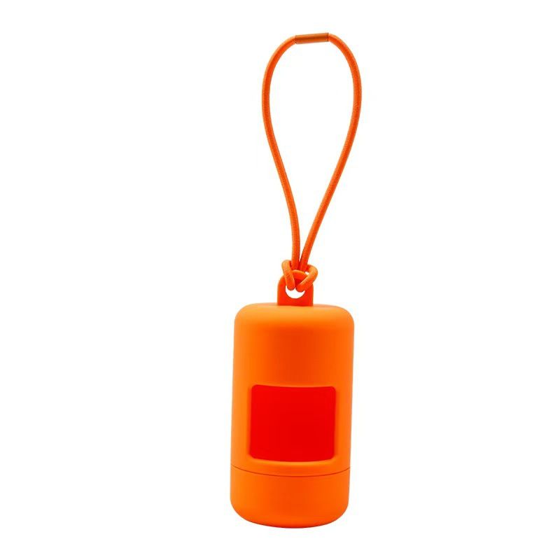 Zerongxin Dog Poop Pick Up Tool ABS Plastic Orange 4.4cm*8.9cm