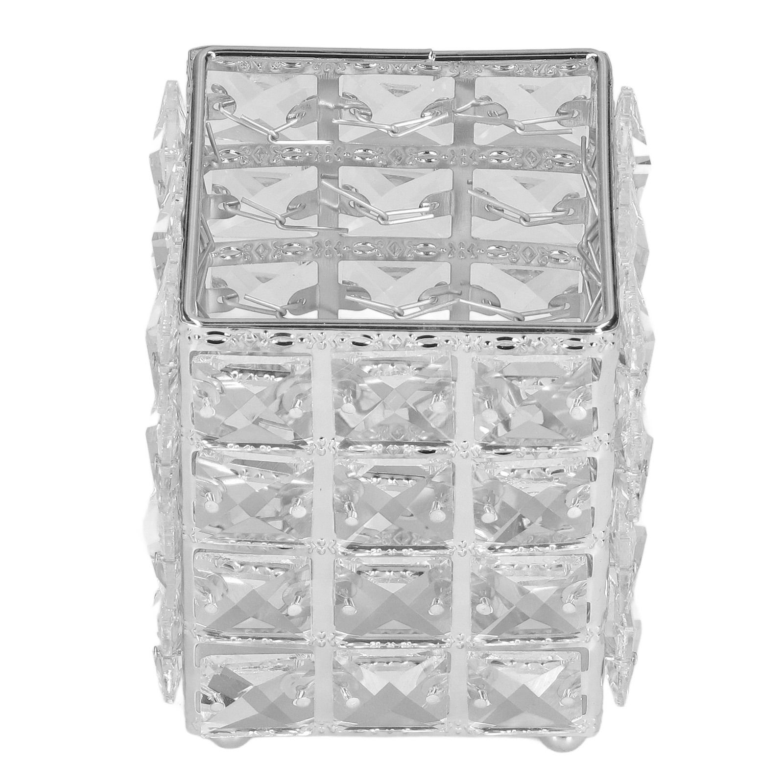 Makeup Brush Holder European Style Make Up Storage Cup for Bathroom Home Bedroom OfficeSilver โ image 3