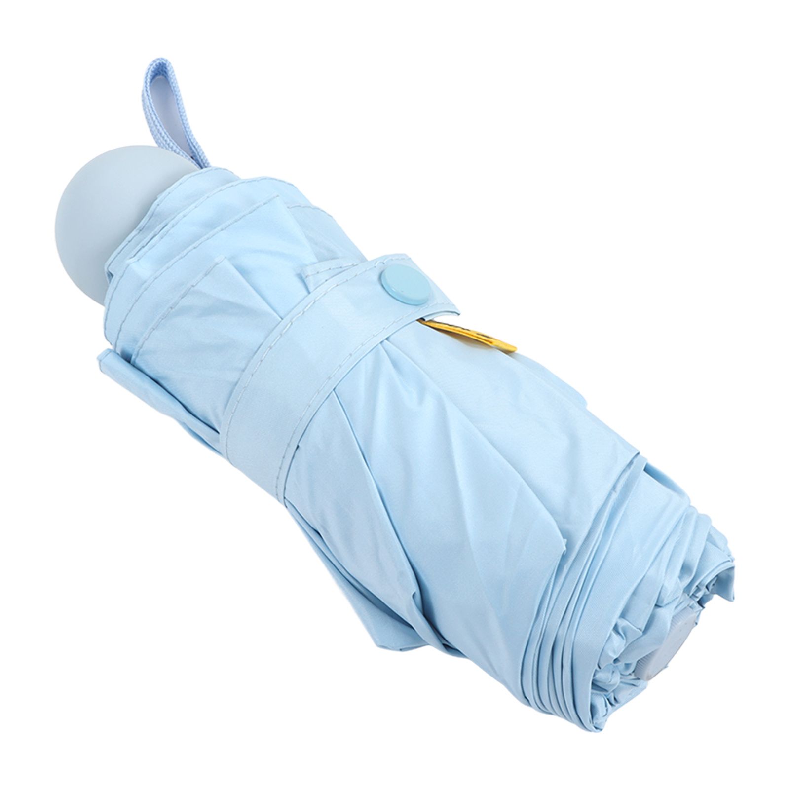 Travel Umbrella Sun Rain 5 Folding UV Protection Present Portable with Box for Men Women Blue โ image 5