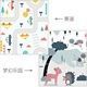 double-sided cartoon mat, folding mat, 2cm living room mat, game mat, odor-free mat, children play mat, foam mat, floor mat Australia - Spraying - water Little — image 3