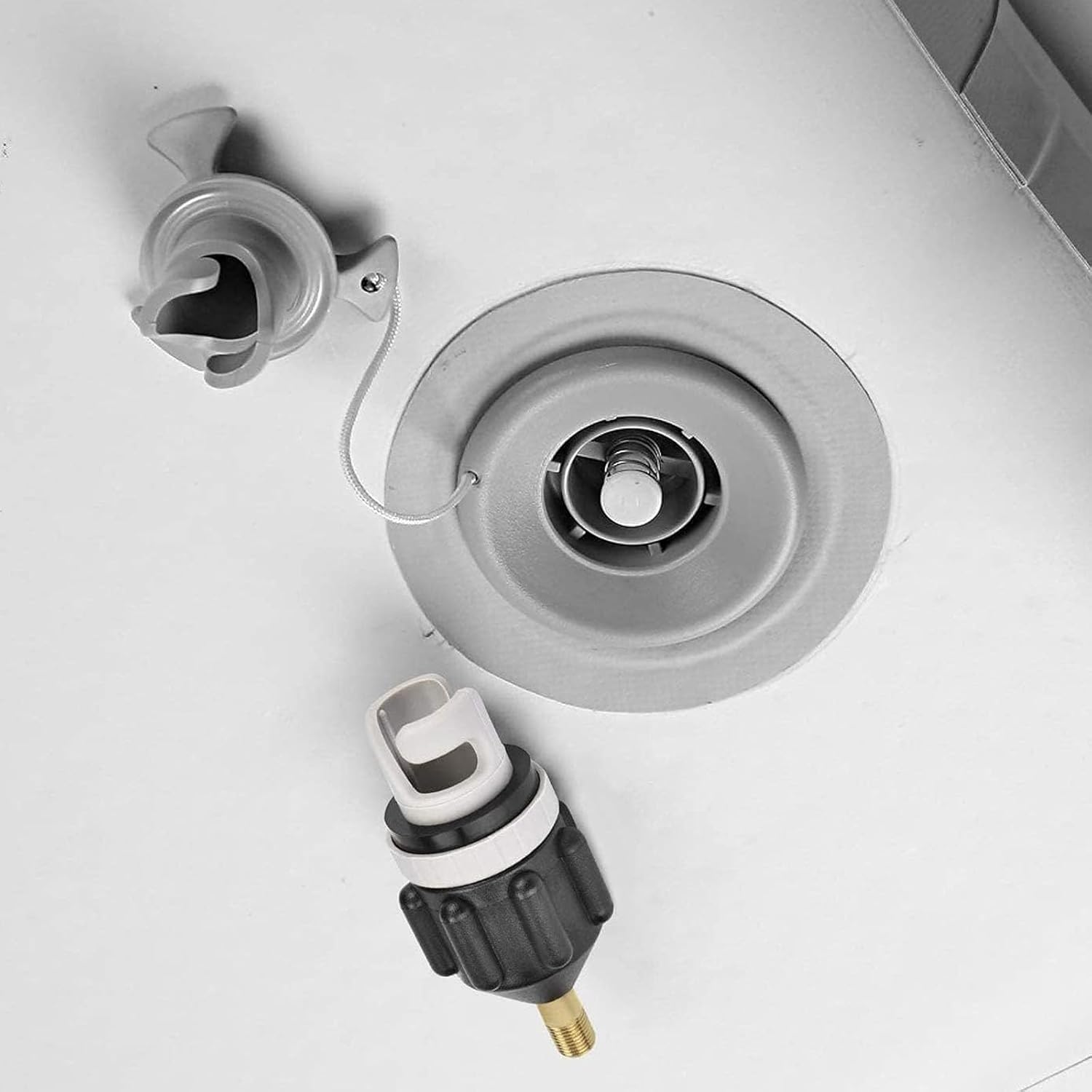 Inflatable SUP Pump Adaptor,Air Pump Converter Air Valve Adapter Sup with Standard Conventional Air Valve Attachment for Stand Up Paddle Board, Inflatable Bed — image 4
