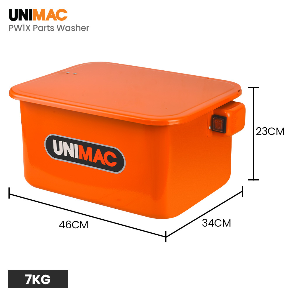 Unimac 22L Auto Parts Washer, for Home, Business and Small Garages โ image 2