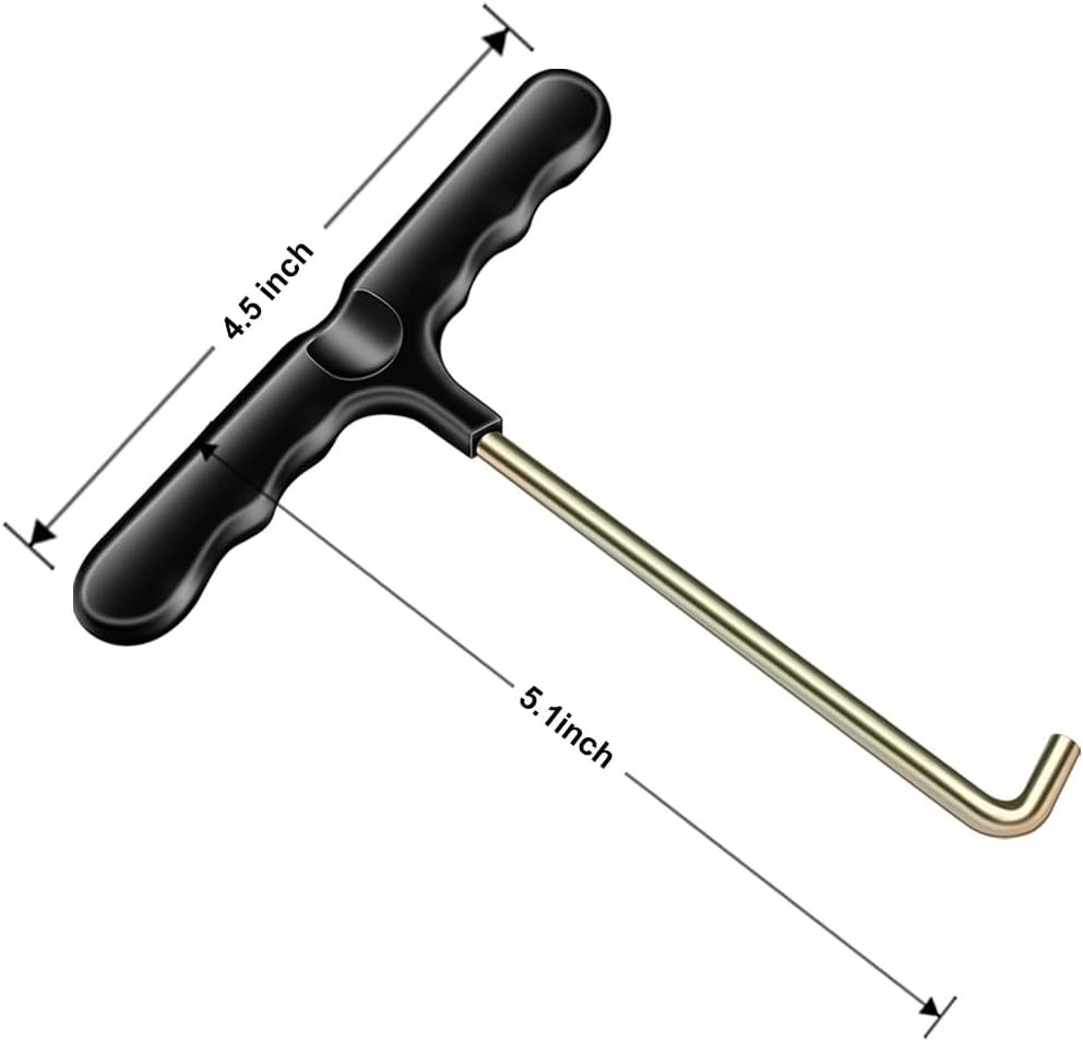 Trampoline Spring Pull Tool Kit Trampoline T-Hook Puller Spring Pull T-Shape Hook Trampoline Accessories — image 3