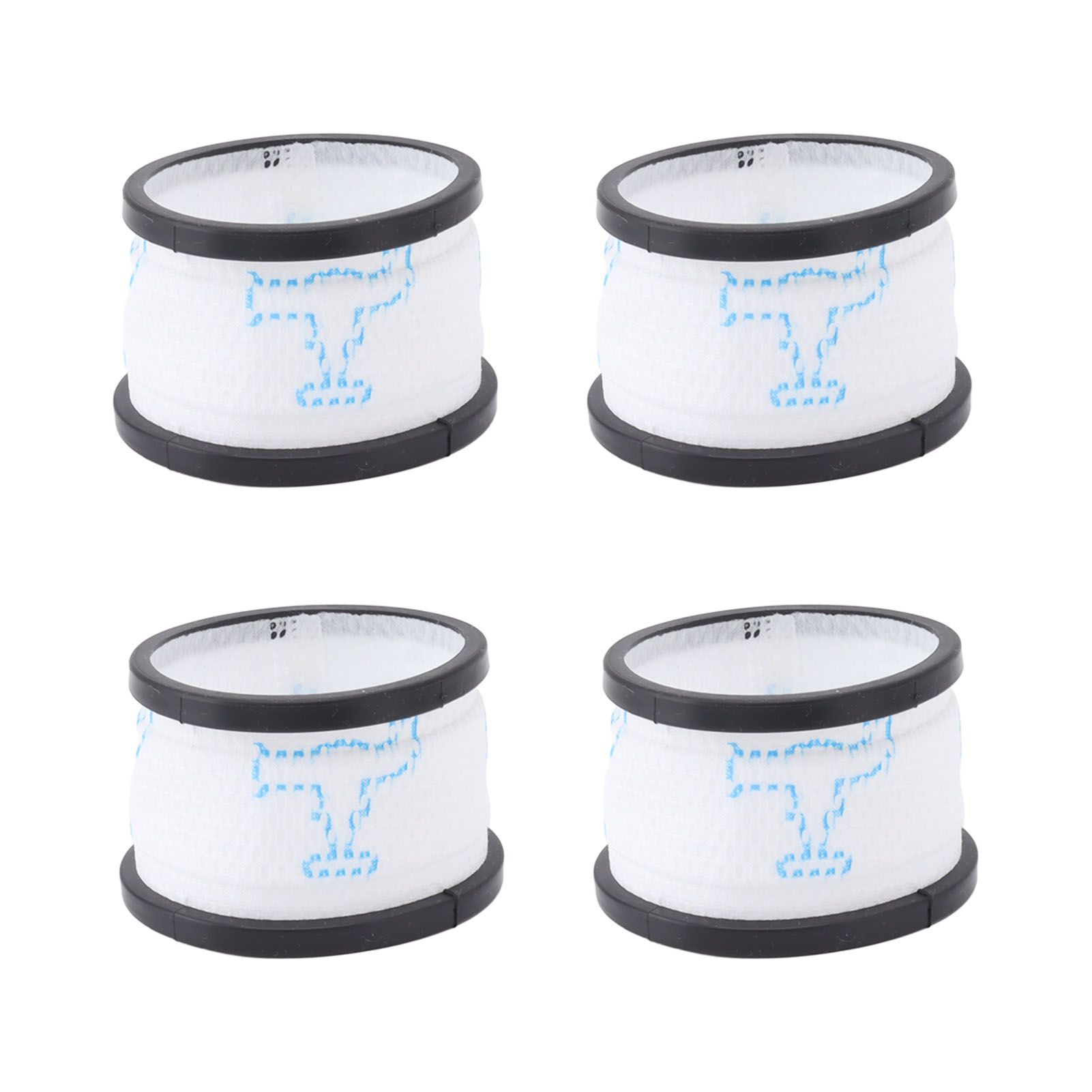 4pcs Vacuum Cleaner Replacement Filter Vacuum Cleaner Accessories Filters For INSE S600 S6P S6 Vacuum Cleaner Parts White