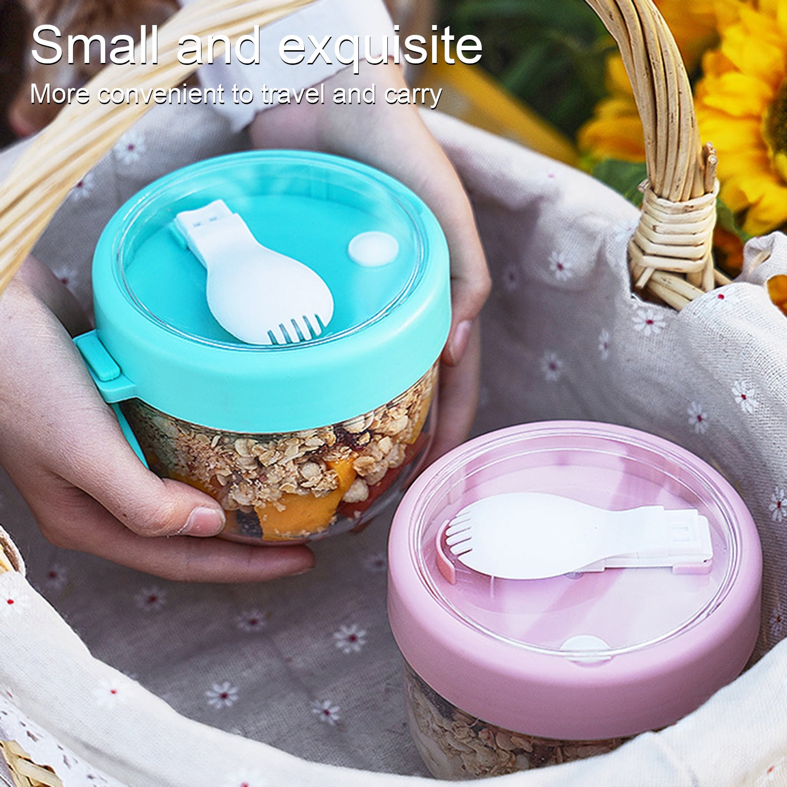 Polycarbonate White PC Leakproof Yogurt Container White — image 4