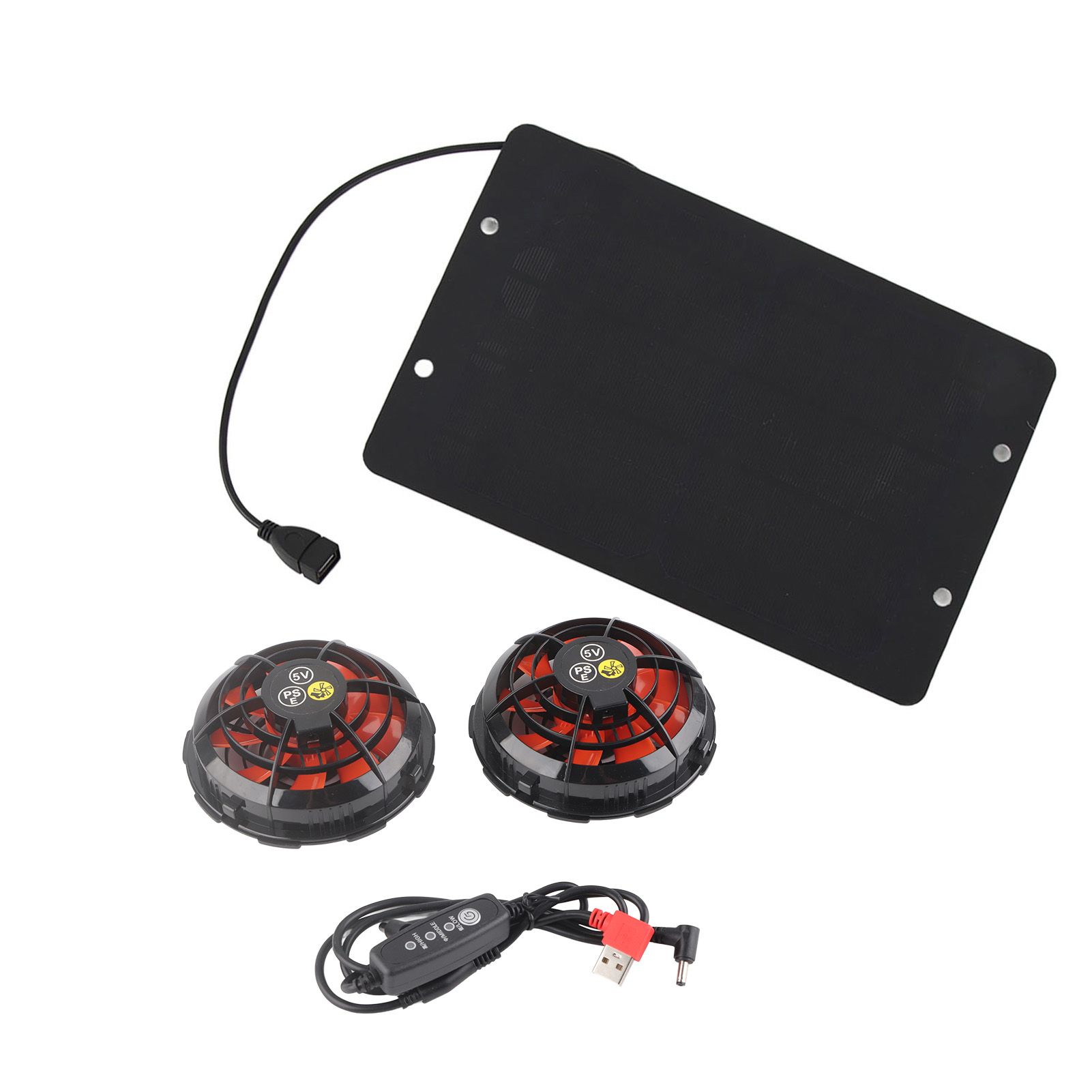 10W Solar Fan Outdoor Solar Powered Fan IPX7 Waterproof Shed Chicken Coop Greenhouse Import Export Exhaust Fan — image 4