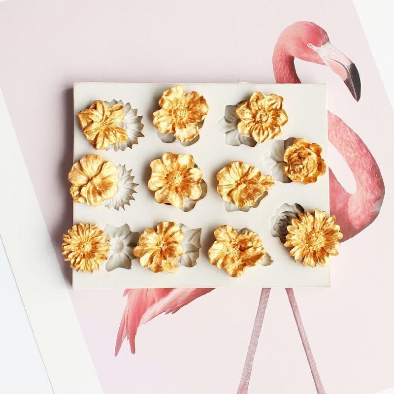 3D Silicone Flower Lace Fondant Mould Cake Border Decor Baking Mold Sugarcraftau — image 5