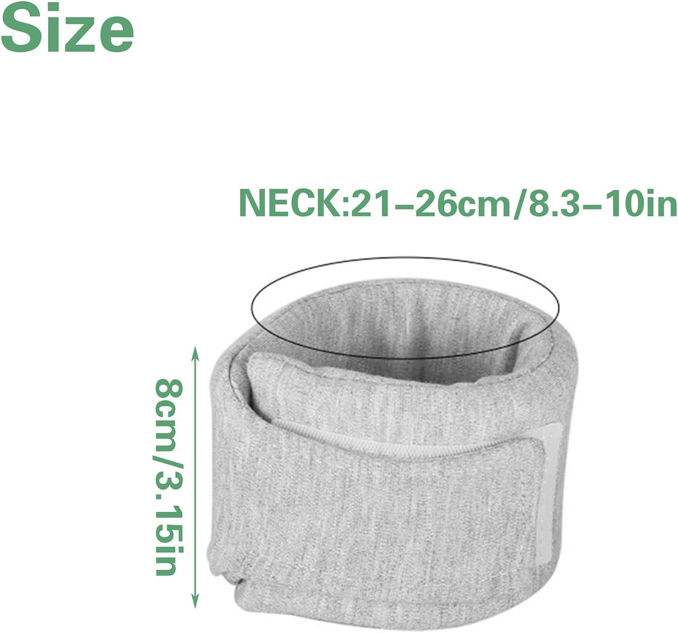 Soft Protective Collar for Cats & Small Dogs - Comfortable Adjustable (21-26 cm) - Set of 1 — image 2