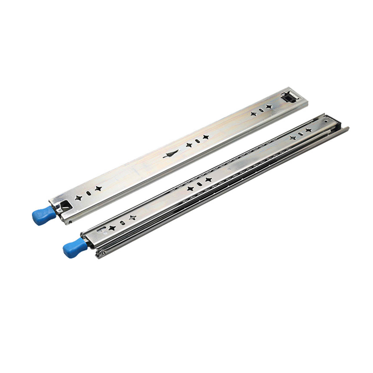 1 Pair Locking Drawer Slides Heavy Duty 120kg Runners Trailer 16 18 20 22 Inch - 20inch/500mm — image 2