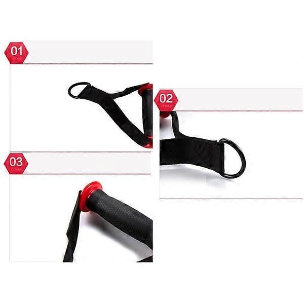 Gym Cable Handles - 2pcs Resistance Bands Handles - Durable Nylon Bands for Strength Training โ image 3