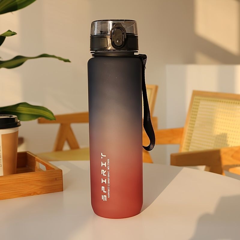 Gradient Water Bottle Sports Water Bottle Men Water Bottle Women Water Bottle - Blue - Size 650ML — image 3