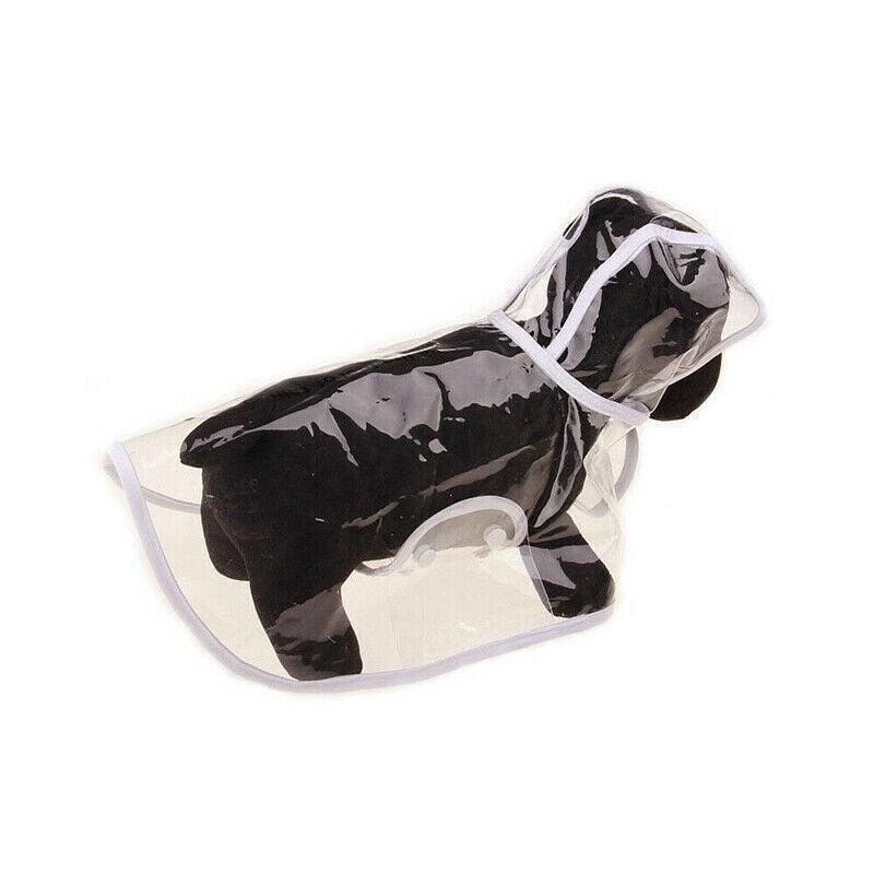 Puppy Waterproof Pet Dog Raincoat Jacket Clothes Vest Rain Coat Outdoor Hoodies White - L โ image 6