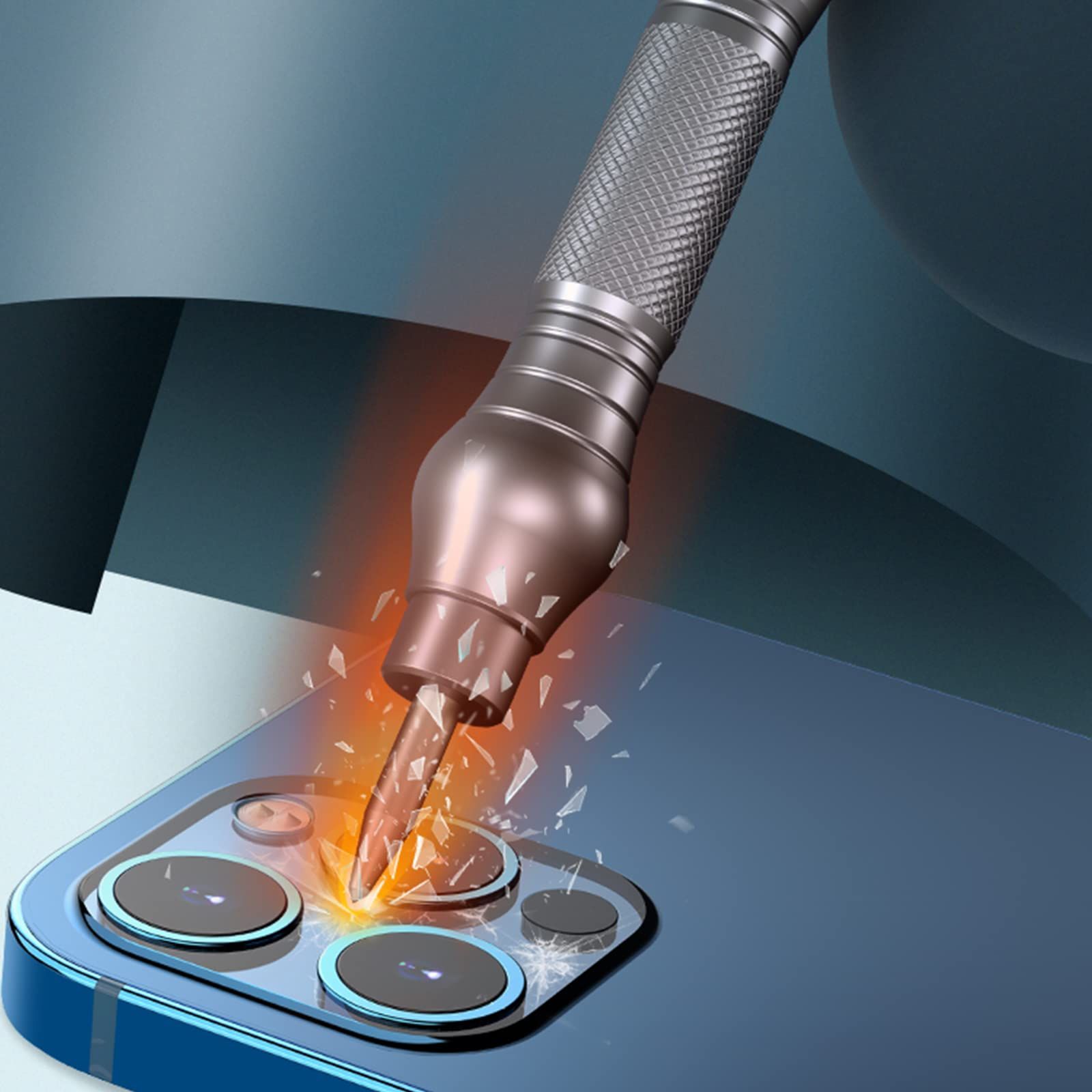Mechanic Glass Breaking Pen Breaking Phone Rear Glass Cover Breaker Glass Breaking Pen Glass Battery Cover Demolition Blasting