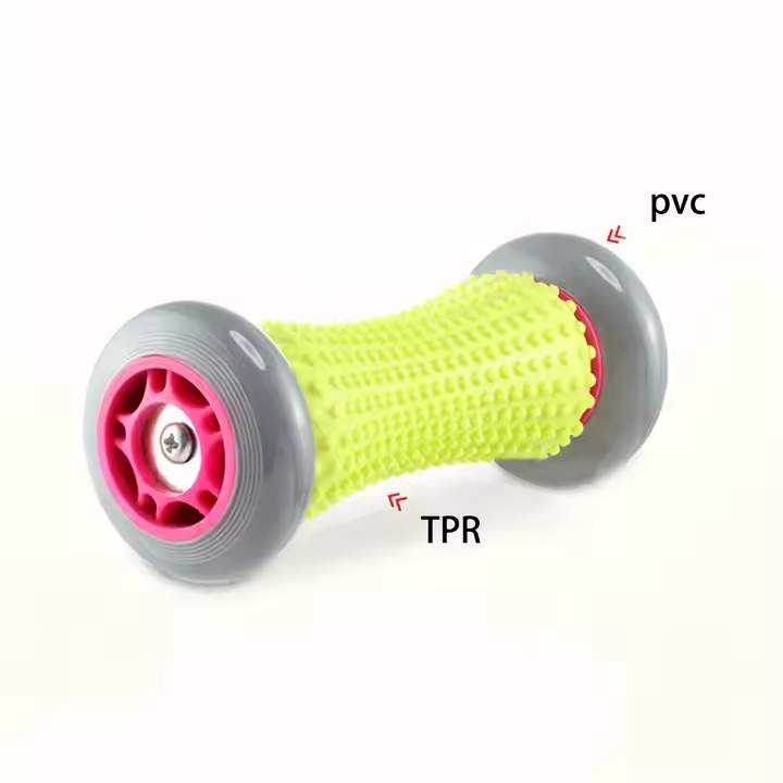 Grey And Black Foot Massage Roller - Plantar Fasciitis & Muscle Relief Tool โ image 5