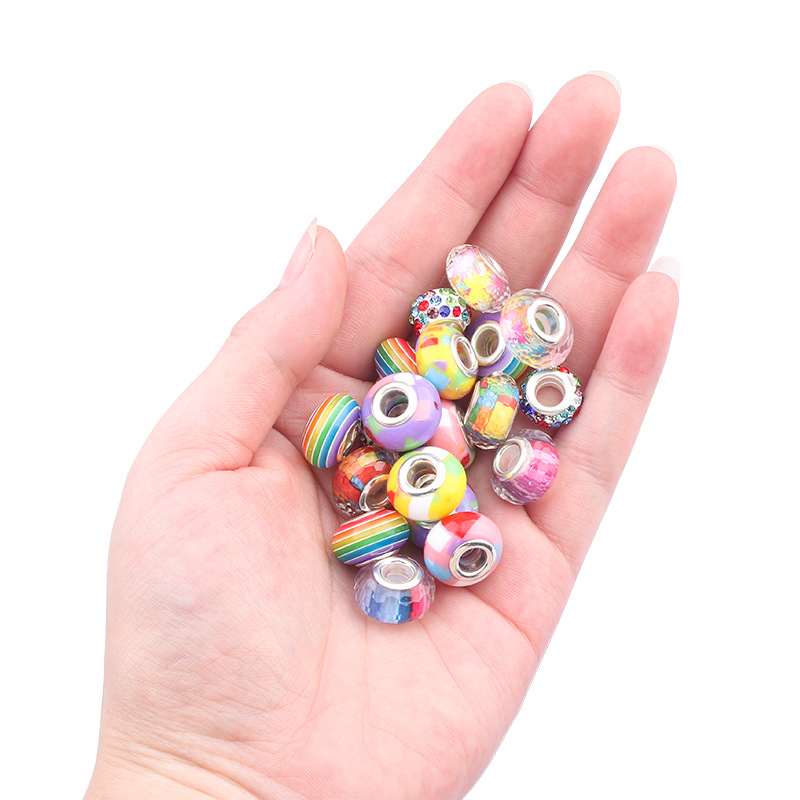 Unicorn DIY Beaded Bracelet Kit for Kids - Colorful Crystal Beads and Charms Jewelry Set with Gift Box โ image 4