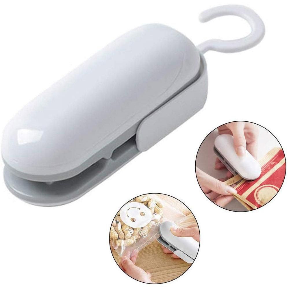 2 in 1 Heat Sealer and Cutter Mini Portable Bag Sealer Gray — image 2