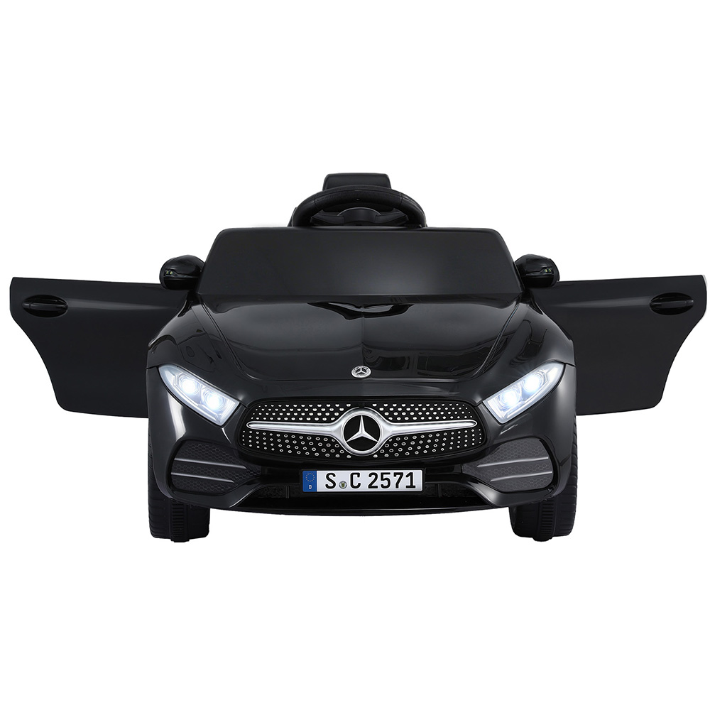 Kids Electric Ride On Car Licensed Outdoor Toys Cars Music Remote Black โ image 3