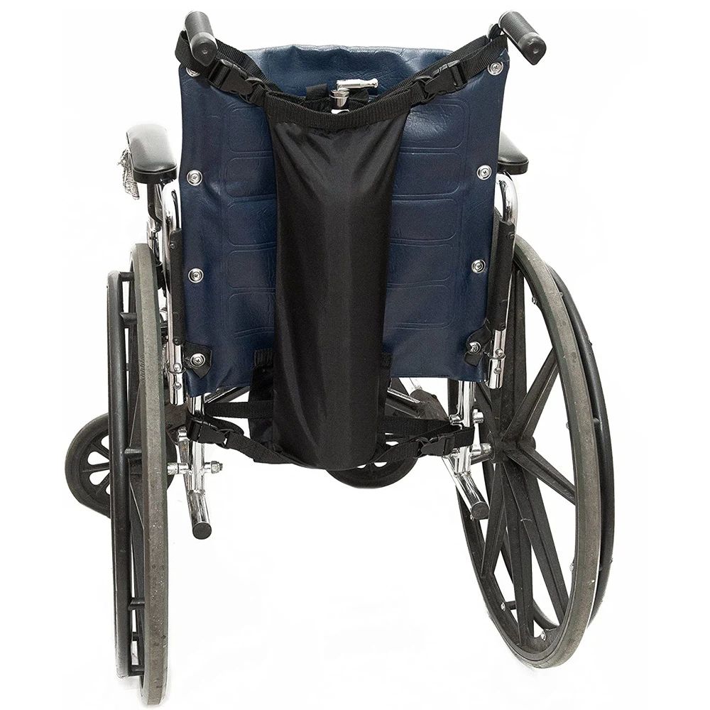 Oxygen Cylinder Bag for Wheelchairs with Buckles, Fits Any Wheelchair, Black (Fits Most Oxygen cylinders, oniy bag) — image 5