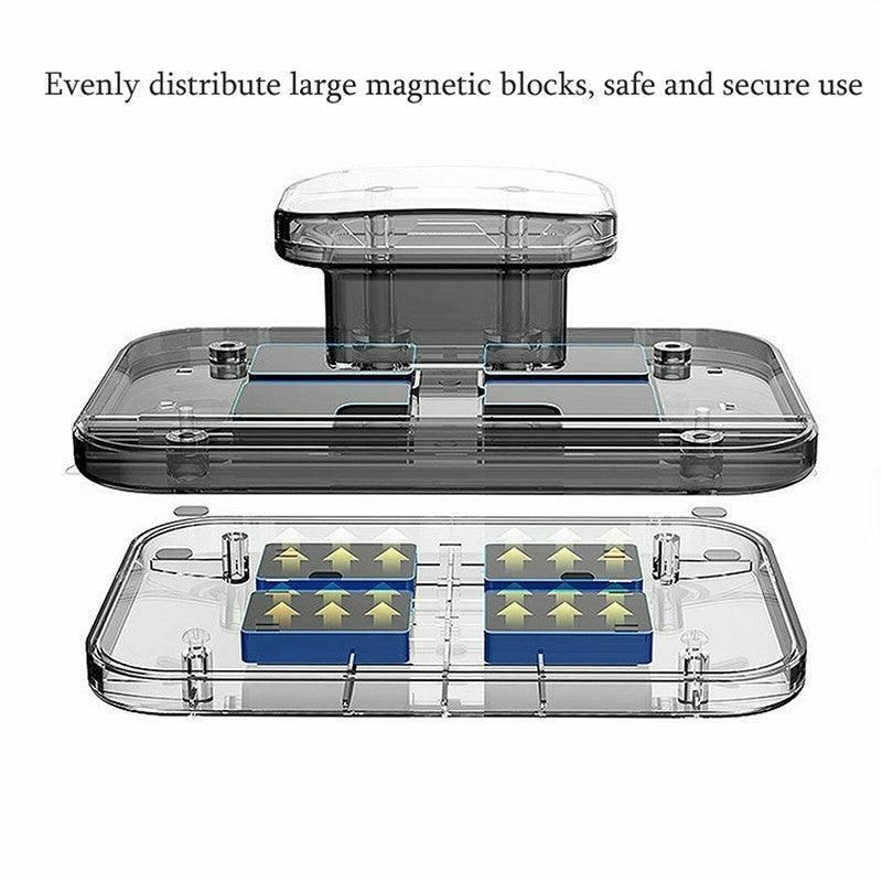 Magnetic Window Glass Cleaning Tool Double Side Glass Cleaner Brush Wiper Home β image 3