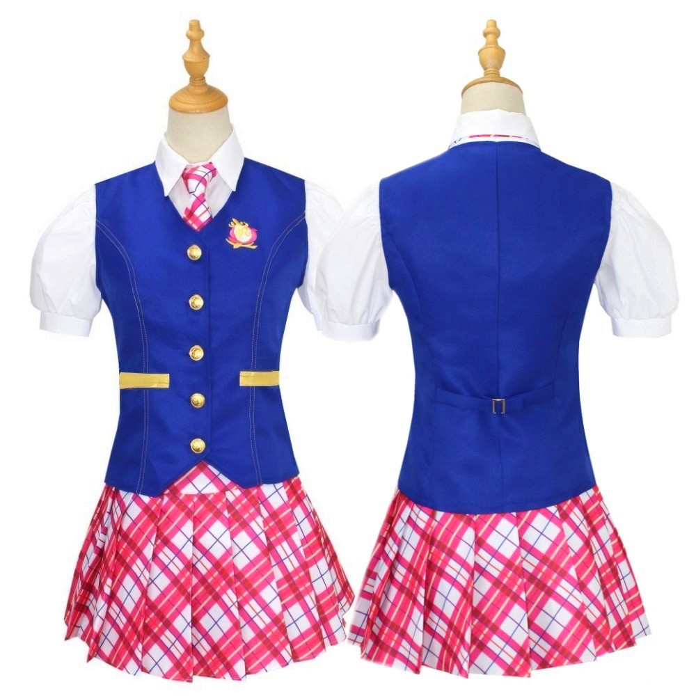 Barbie Movie Delancy Dress Four-Piece Set S Ever After High Princess Academy School Uniform Costume — image 2