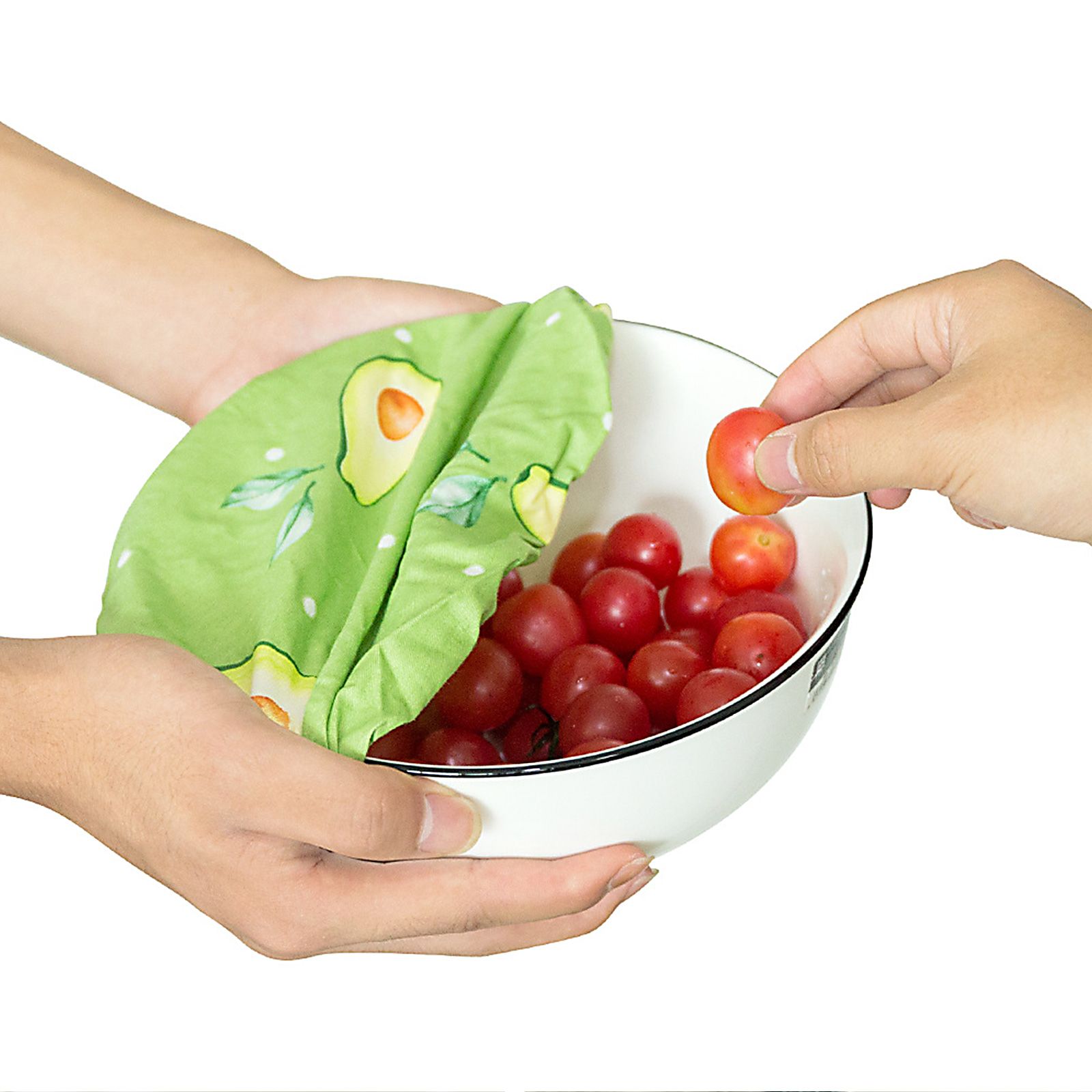 Bowl Covers Reusable Bowl Covers Elastic Food Storage Covers Bowl Covers Reusable Lids for Food Fruits Leftover — image 6