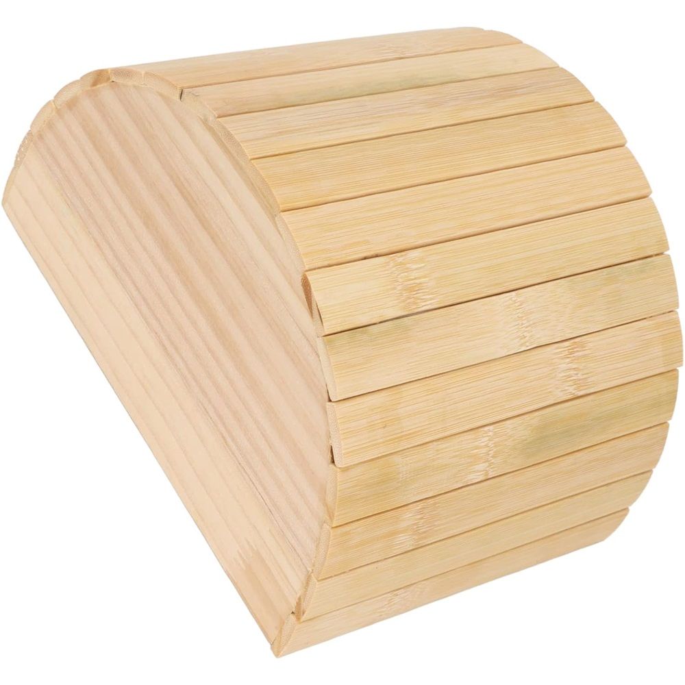 Guinea Pig Wooden House, Hamster Wooden House, Bite Arched Wood Hideout for Dwarf Hamster, Golden Bear Pet Supplies, Small Animals, Houses & Habitats.(Small) — image 4