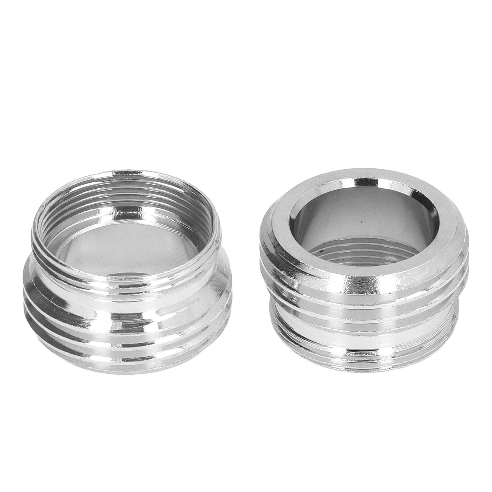 2 Sets Faucet Adapter Straight Thread 15/16in Male 27/32in Female to 17/16in Garden Hose โ image 3