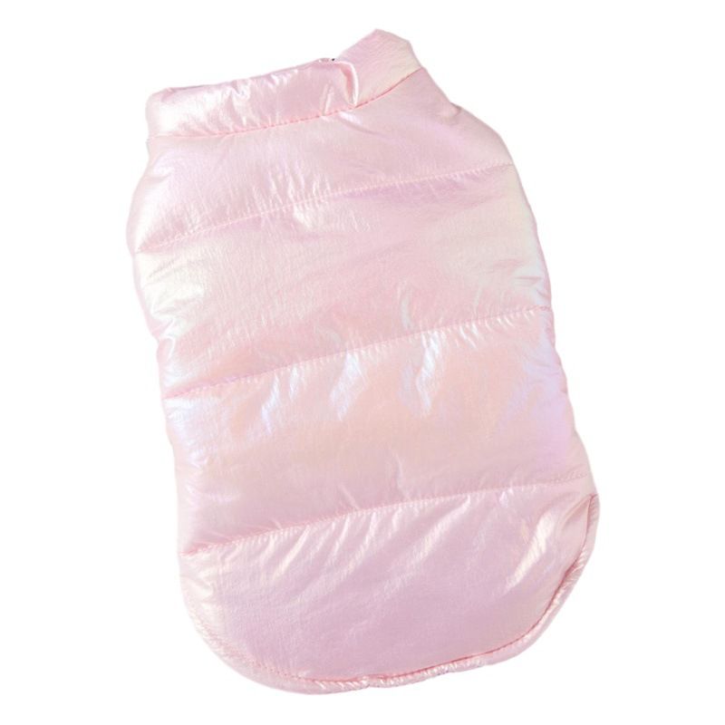 Qi Pet Dog Vest Small Breed Casual Style Glow Vest Pink XS — image 2